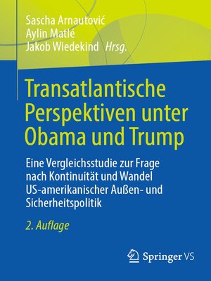 cover image of Transatlantische Perspektiven unter Obama und Trump